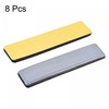 uxcell 100mm x 25mm Rectangle PTFE Furniture Sliders, Adhesive Self