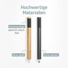 Borgen Bicycle Wall Mount, Elegant Oak Wood with Soft Rubber