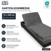 Brandsseller Protective Cover for Garden Lounger, Beach Lounger Cushion, Terry