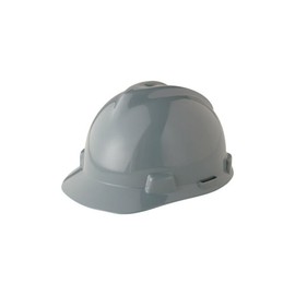 MSA 475364 - V-Gard Cap Style Hard Hat - Gray, Not Vented, Ratings: I, E