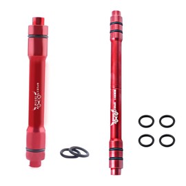 Bike Bicycle 15mm to 9mm and 12 to 9mm Thru Axle Hub Conversion Skewer Adapters Front Wheels Adapter