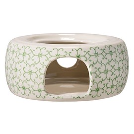 Bloomingville Emma Retro Tea Warmer Vintage Pot Warmer Diameter 14.5 cm Green Ceramic