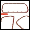 A-Premium L4 1.6L Engine Oil Pan Gasket Set, Compatible with