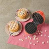 Bestron Mini Waffle Iron for Classic Waffles 10 cm, Small