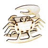 Yeonggongbang DIY Wooden Model Assembly Kit Wobbly Fiddler Crab YM842 / DIY 나무 모형 조립 키트 흔들 흔들 농게 YM842
