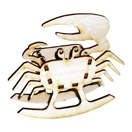 Yeonggongbang DIY Wooden Model Assembly Kit Wobbly Fiddler Crab YM842 / DIY 나무 모형 조립 키트 흔들 흔들 농게 YM842