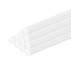 QUARKZMAN Pack of 10 ABS Plastic Round Rods 2.5 x