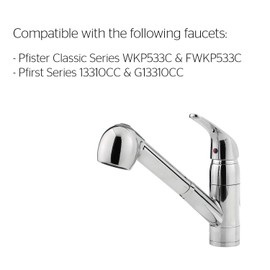 Pfister 920-048S Pull-Out Sprayhead, Stainless Steel