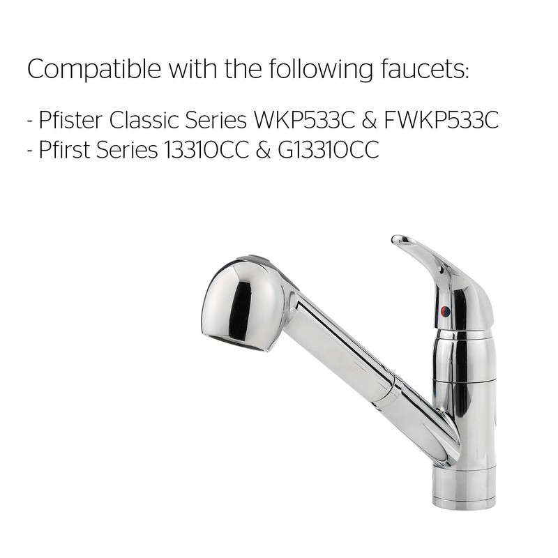Pfister 920-048S Pull-Out Sprayhead, Stainless Steel