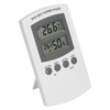 LCD Temperature and Humidity Monitor WallMountable Wired Flower Planting Hygrometer