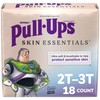 Pull-Ups Boys' Skin Essentials Potty Training Pants, Training Underwear, 2T-3T