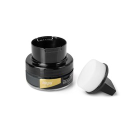 Kaps Professional Shoe Care Delicate Cream with Sponge Applicator for Cleaning and Refreshing Natural Leather and Synthetic Leather, 50 ml - -