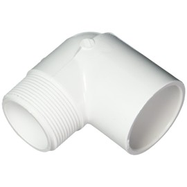 ~LASCO FITTINGS INC 410-015 1-1/2" MIPTxS 90^ ELL~