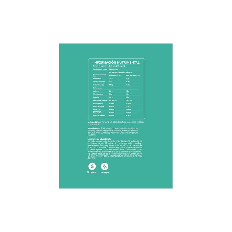 nutriADN – GUT SUPPORT – Suplemento Intestinal 90 Cápsulas |