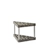 Rubbermaid Plastic Garage Corner Tool Tower Rack, Easy to Assemble,