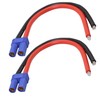 GINTOOYUN EC5 Female Banana Connector with 10awg Silicone Wire 18cm
