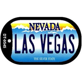 SMART BLONDE Las Vegas Nevada Novelty Metal Dog Tag Necklace DT-9545