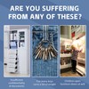 Fridge Lock with Fingerprint, Cabinet Lock, Baby, Child Lock, No