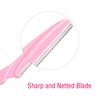 Boao 24 Pieces Eyebrow Razor Facial Razor Shaper Trimmer with