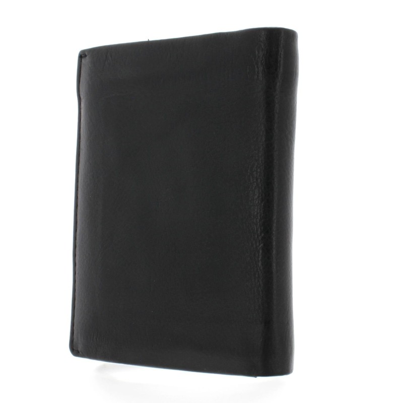 Chiemsee 020486 Genuine Leather Wallet for Men and Women Black,
