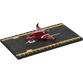 Hot Wings Planes Wings X-114 Pusher with Connectible Runway Red