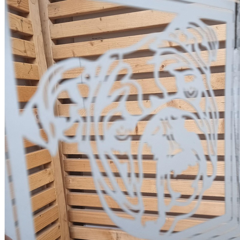 Stainless Steel Wind Spinner - English Bulldog Dog