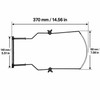 Adjustable 10-Hole Harmonica Neck Holder, Metal Hands-Free Harp Rack for