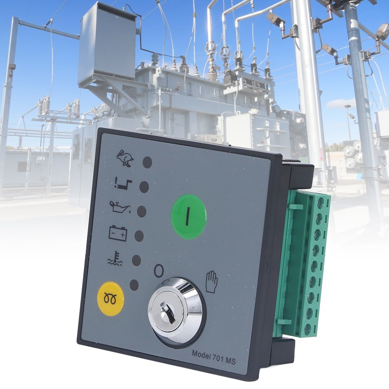 Genset Controller Module Manual Start Stop Panel Protection Module for