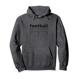 Maxwell Public Wildcats Football Lines HS Pullover Hoodie