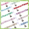 10 Pack Floral Goat Collars with Bells Adjustable Grazing Collar