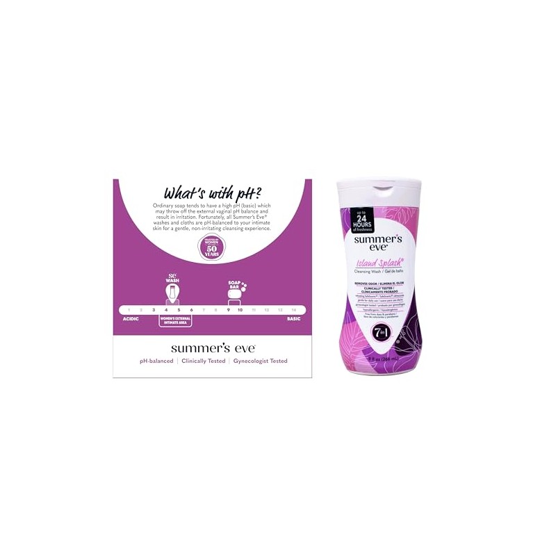 Summer's Eve SE800199 Gel Femenino Island Splash