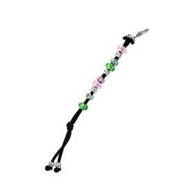 NAVIKA Pink & Green Crystal Bead Golf Stroke Counter