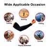 PFFY 4 Pairs UV Protection Cooling Arm Sleeves for Men