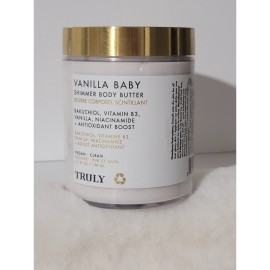 Truly vanilla baby whipped shimmer body butter