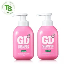 TS [셀러허브]TS지디샴푸 포걸 400g 2개 여자 청소년 정수리 두피 케어 샴푸 (S48038264) TS Gidishampoo For Girl 400g 2pcs Women Teenager Scalp Care Shampoo [Single or Solo]