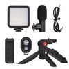 Sunydog Mini Smartphone Vlog Kit with LED Video Light, Cardioid
