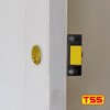 TSS Replacement Locking Rim Cylinder Lock, Supplied with 3 Keys.