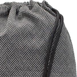 By Bers Leon Gym Bag with Inner Pockets Zip Backpack Bag Women Men Gym Bag Draw String, Labyr_sw, standard size, Gym bag backpack gym bag bag