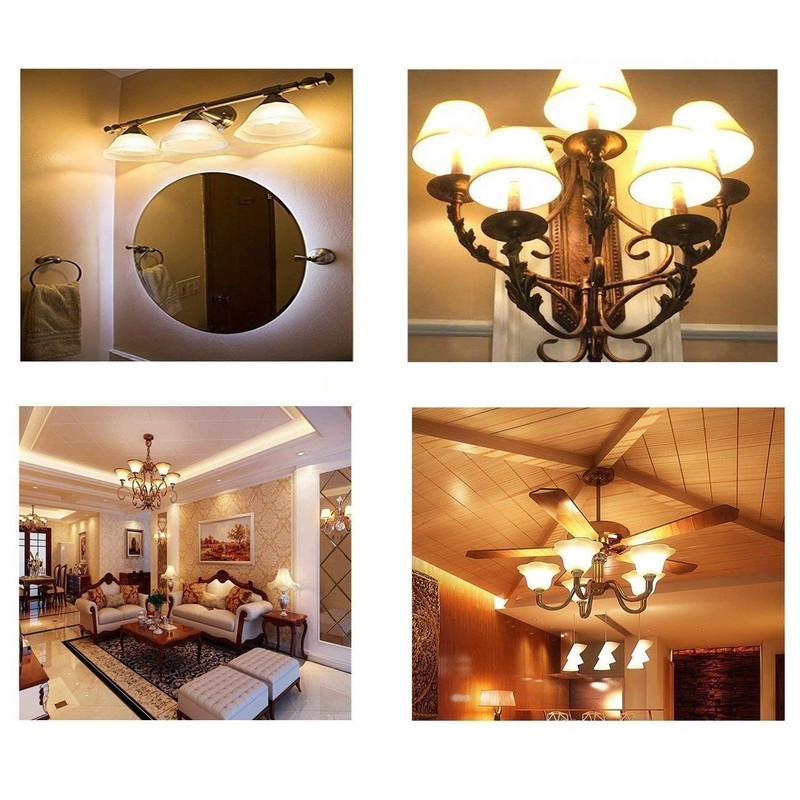 youbiao zhou e11 led Bulb 100w Equivalent dimmable,Warm White Pack