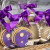 Football and Helmet Cookies Custom Colors- 6 Decorated Shortbread Cookies