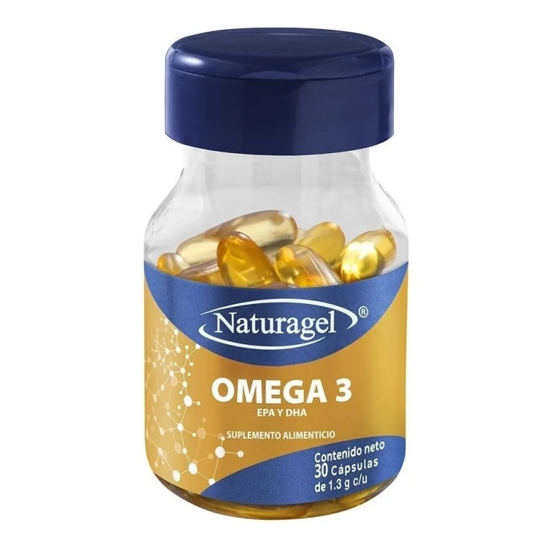 Omega 3 Epa 180/ Dha 120 C/30 Cápsulas Blandas Naturagel