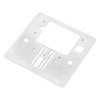 Sewing Machine Needle Plate Q235 Steel 7.8x7.7cm Straight Stitch Needle