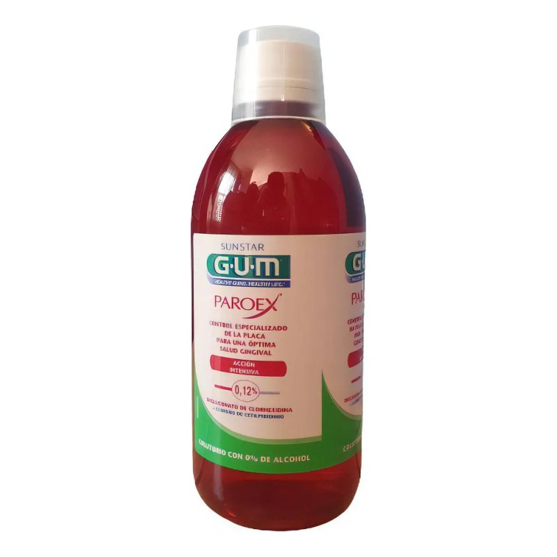 Paroex Colutorio Gum Accion Intensiva 500ml Placa Y Cirugía