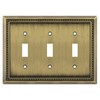 Henne Bery Sunken Pearls Heavy Duty Decorative Wall Plate Switch