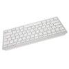Wireless Keyboard Mini 78 Keys Ultra Thin Portable White Computer