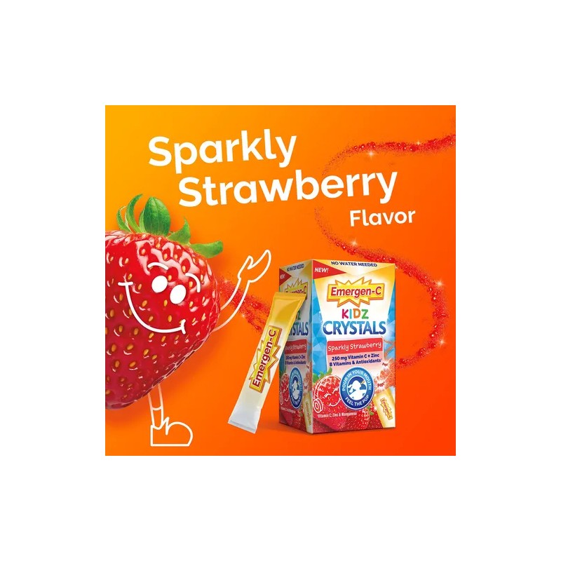 Emergen-c Kidz Crystals, On-the-go Immune Support Supplement