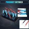 X AUTOHAUX 4 Gang Rocker Switch Panel 3 Pin on