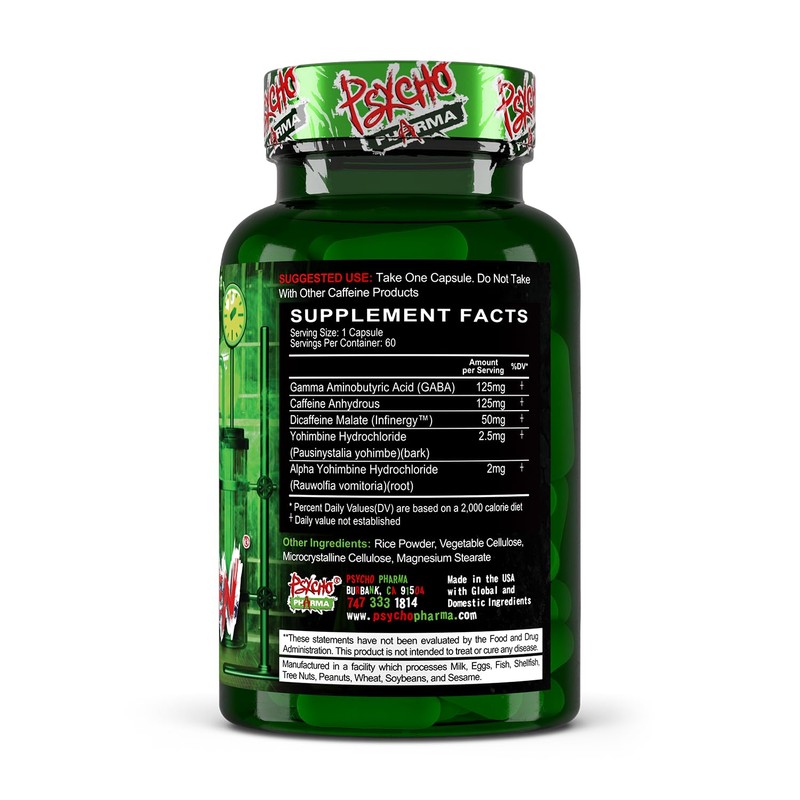 Psycho Pharma Far Beyond Driven, for Increased Energy to Burn