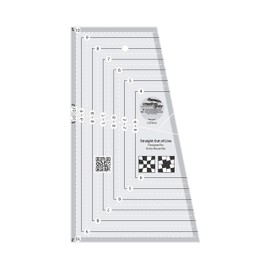 Creative Grids Straight Out Of Line 6in x 10in Quilt Ruler - CGRKA3