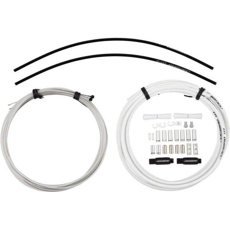 Jagwire Elite Unisex Adult Cables and Sleeves, White, One Size